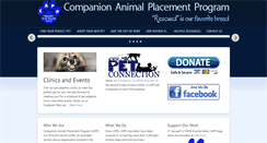 Desktop Screenshot of capp-petplacement.org