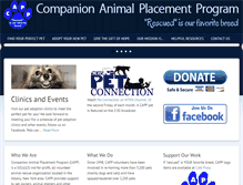 Tablet Screenshot of capp-petplacement.org